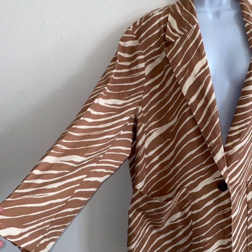 a. new. day Zebra Blazer & Short Set EUC - Picture 2 of 12